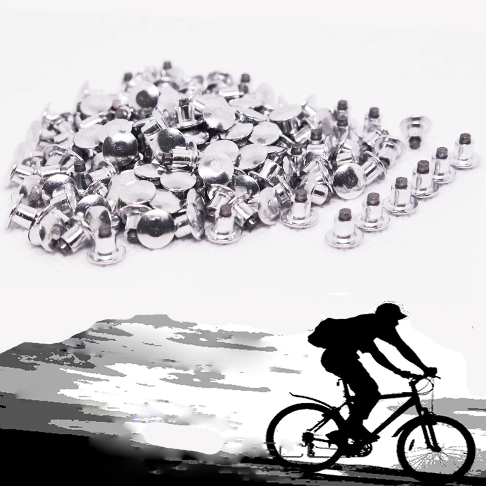 

350pcs 6.5mm Tungsten Tip Concave Ice Gripping spikes for Winter fatbike Car Motorcycle Tyre Studs