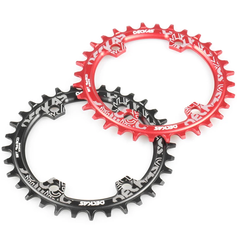 DECKAS Coroa BCD 96 Asymmetrical 36T 34T Narrow Wide 96BCD Bike Chainring 36 34 Teeth Bicycle Chain Ring for Shimano M9000 M5100 bike chainring