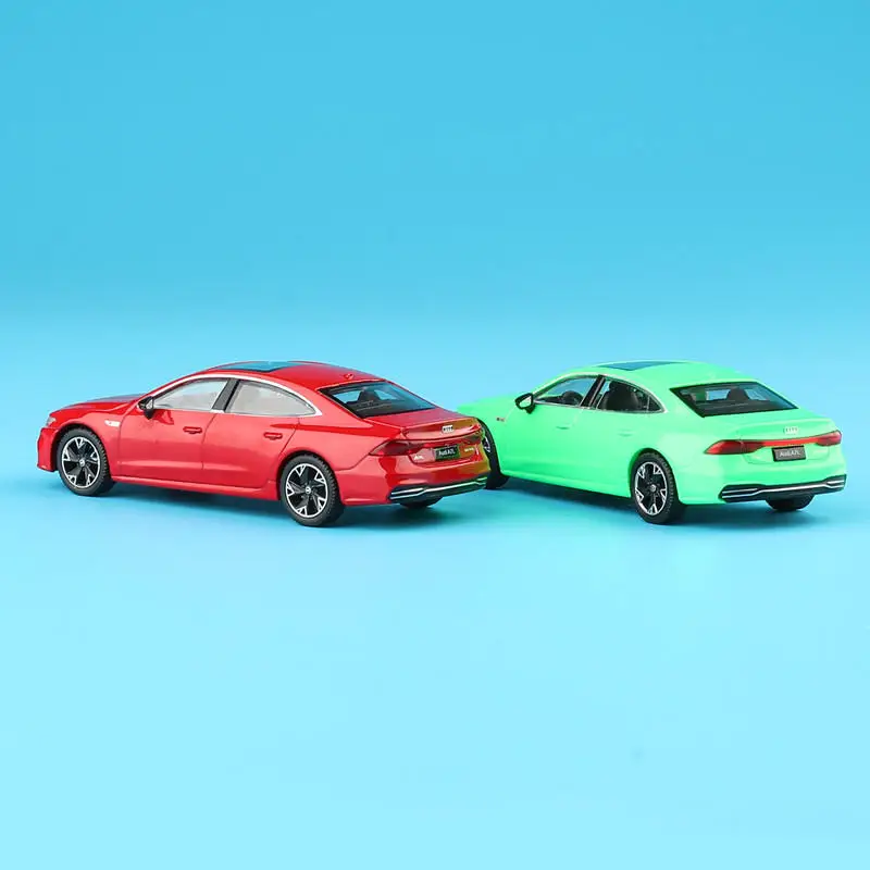 JKM 1:64 AUDI A7 2022 Alloy Car Diecasts & Toy Vehicles Car Model Miniature Scale Model Car For Children 6