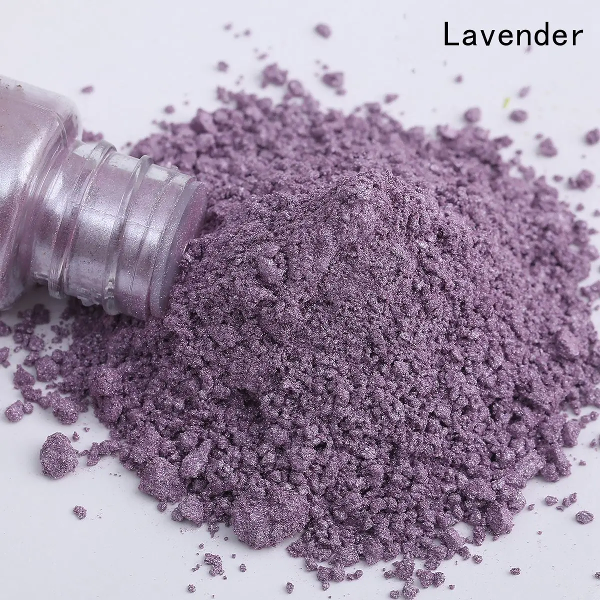 Purple Natural Mica Powder Pigments for DIY Art and Crafts - 25ml Shimmering Resin and Nail Gel Enhancer