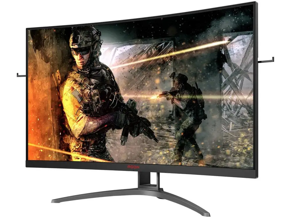 AOC AGON 1ms 144hz 32インチのゲーミングモニター AOC Unveils AGON 32-inch 144Hz Curved Gaming Monitor With