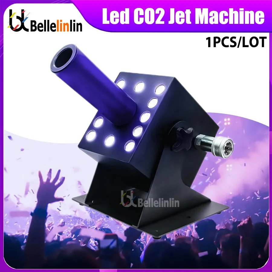 

0 Tax 1Pcs Stage Effect CO2 Jet Smoke Machine Cryo Co2 Jet Machine for Events DJ Disco Nightclub Bar