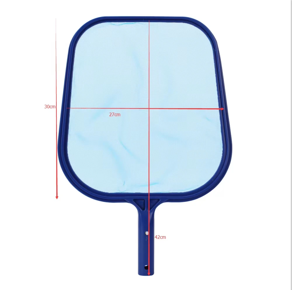 Swimming Pool Skimmer 1pcs Swimming Pool Leaf Rake Mesh Skimmer Net Pole Spa Cleaning Skimmer Cleaning Tool swimming pool skimmer