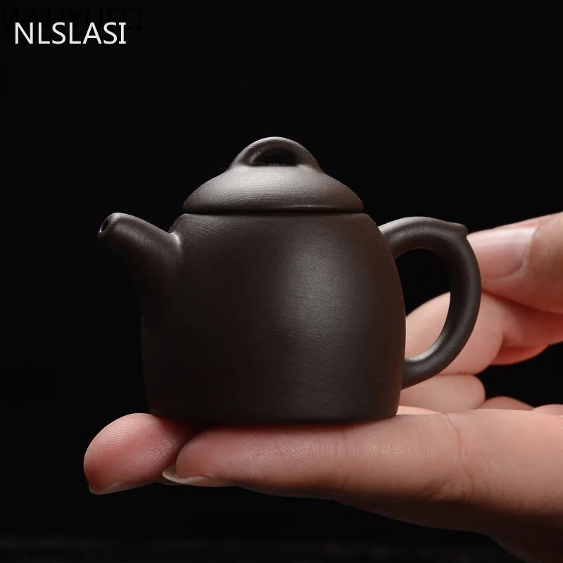 1PCS Purple Clay Finger Teapot Tea Pet Ornaments Accessories Table Decoration tea pet ornaments