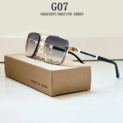 Luxury Vintage Sunglasses for Men - Trendy Vacation & Outdoor Eyewear (Sunglasses)