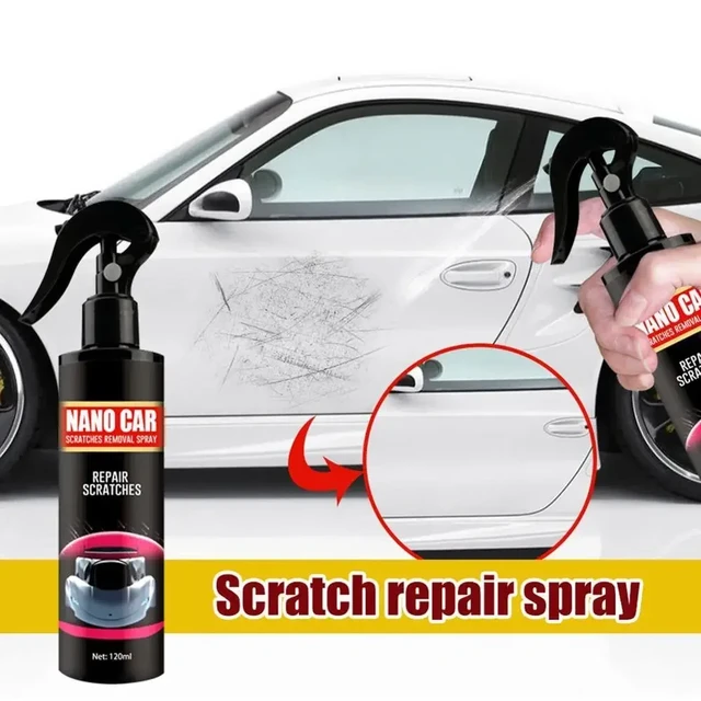120ml Nano Car Scratch Removal Spray Repair Nano Spray Scratches Car Scratch  Repairing Polish Spray Car Ceramic Coating - AliExpress