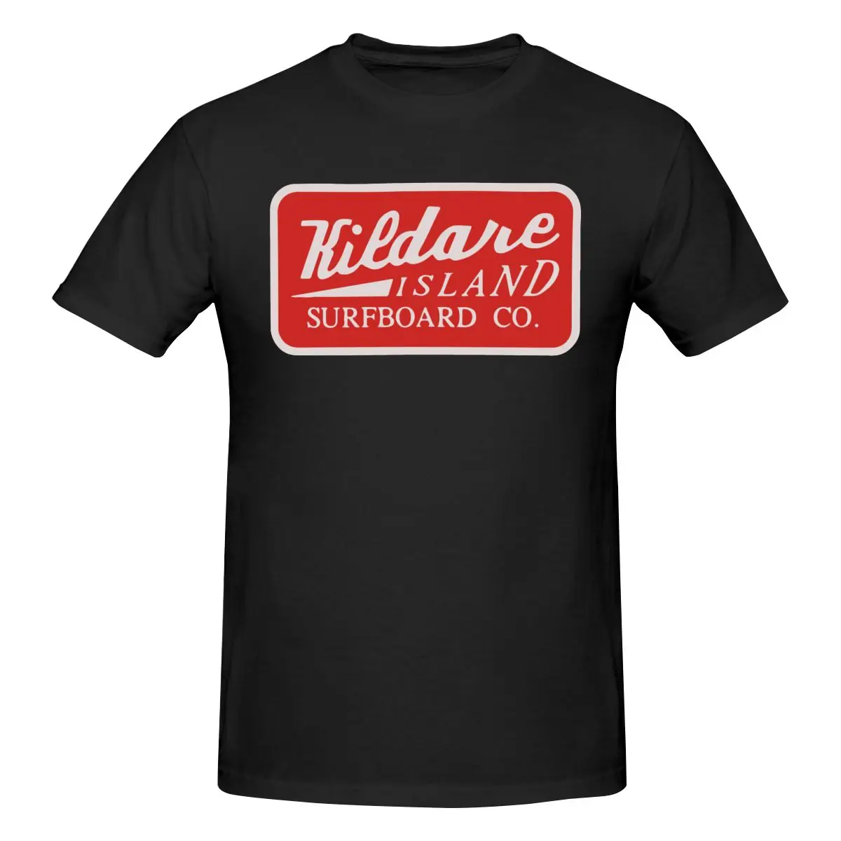 

Kildare Island Surf T Shirt Cotton Crewneck Short Sleeve Custom T-shirt
