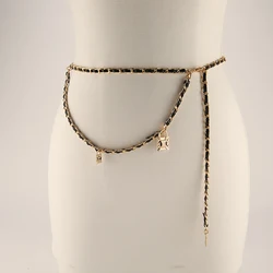 MYMC Metal With Skirt Suit Small Fragrance Waist Chain Fashion Belt Rope Hot Girl Chain Accessories 2022 New Trend