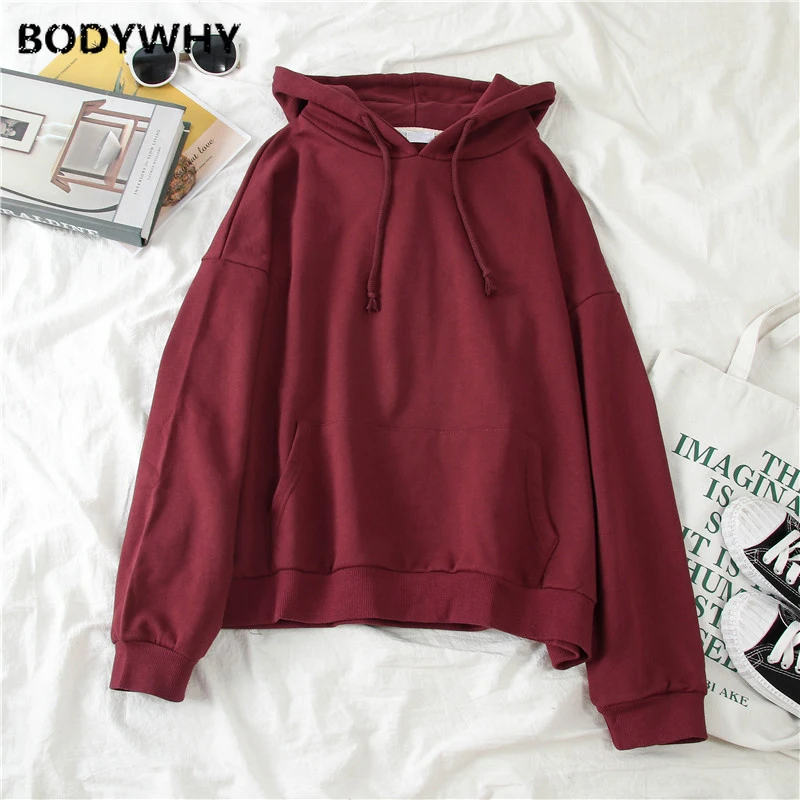 women-hoodies-hooded-tops-basic-sweatshirt-tracksuit-long-sleeve-sportswear-coat-pullovers-loose-solid-color-fashion-casual