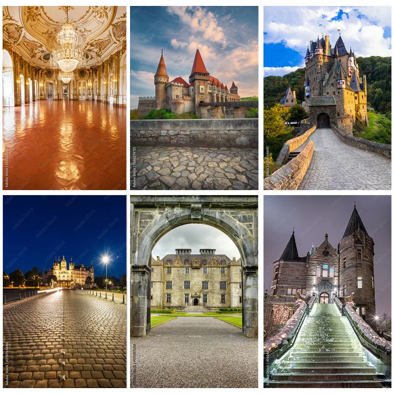 

Natural Scenery Photography Background Landscape Travel Castle Photo Backdrops Studio Props 211226 CB-06