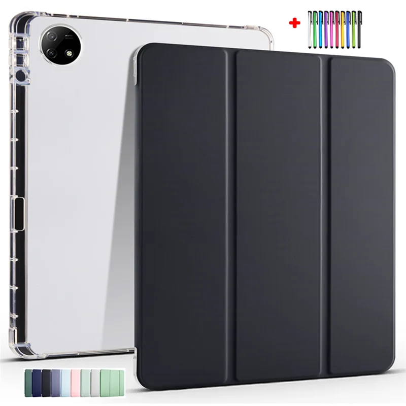 Coque für Vivo Pad 2 Hülle 12,1 Zoll Hülle mit Stifthalter Tablet Funda für Vivo Pad 2 2023 Hülle PU Leder dreifach gefaltete Hülle Stift_voghion.com