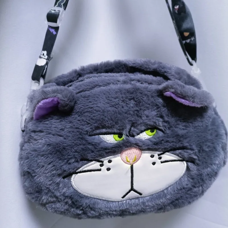 ルシファー　ぬいぐるみ　バッグ ディズニー-ルシファー猫のぬいぐるみバッグ,漫画のキャラクター