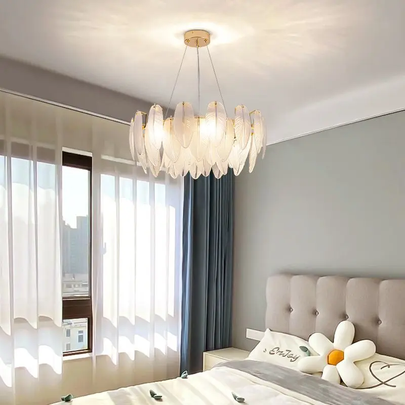 Feather Modern Luxury Chandelier