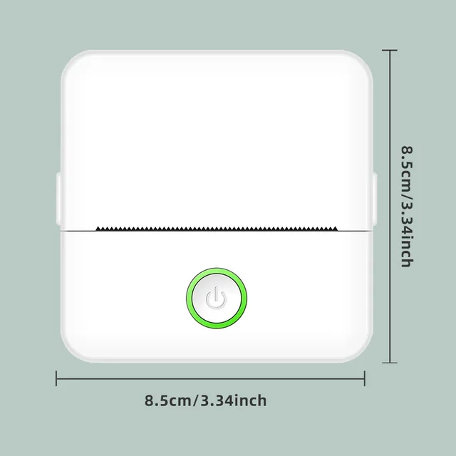 Compact Bluetooth Mini Label Printer - Thermal Printing for Photos and Price Tags 4