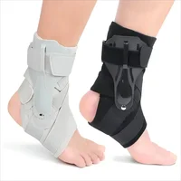 1/2PCS Ankle Brace for Sprained Ankle Support with Side Stabilizers for Men Women Ankle Splint Stabilizer Recovery Tendonitis 1