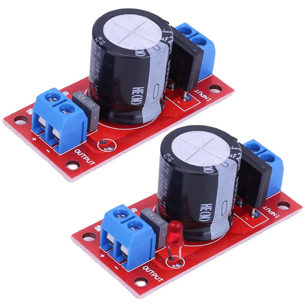 AC to DC Rectifier Filter Power Supply Board with LED Indicator