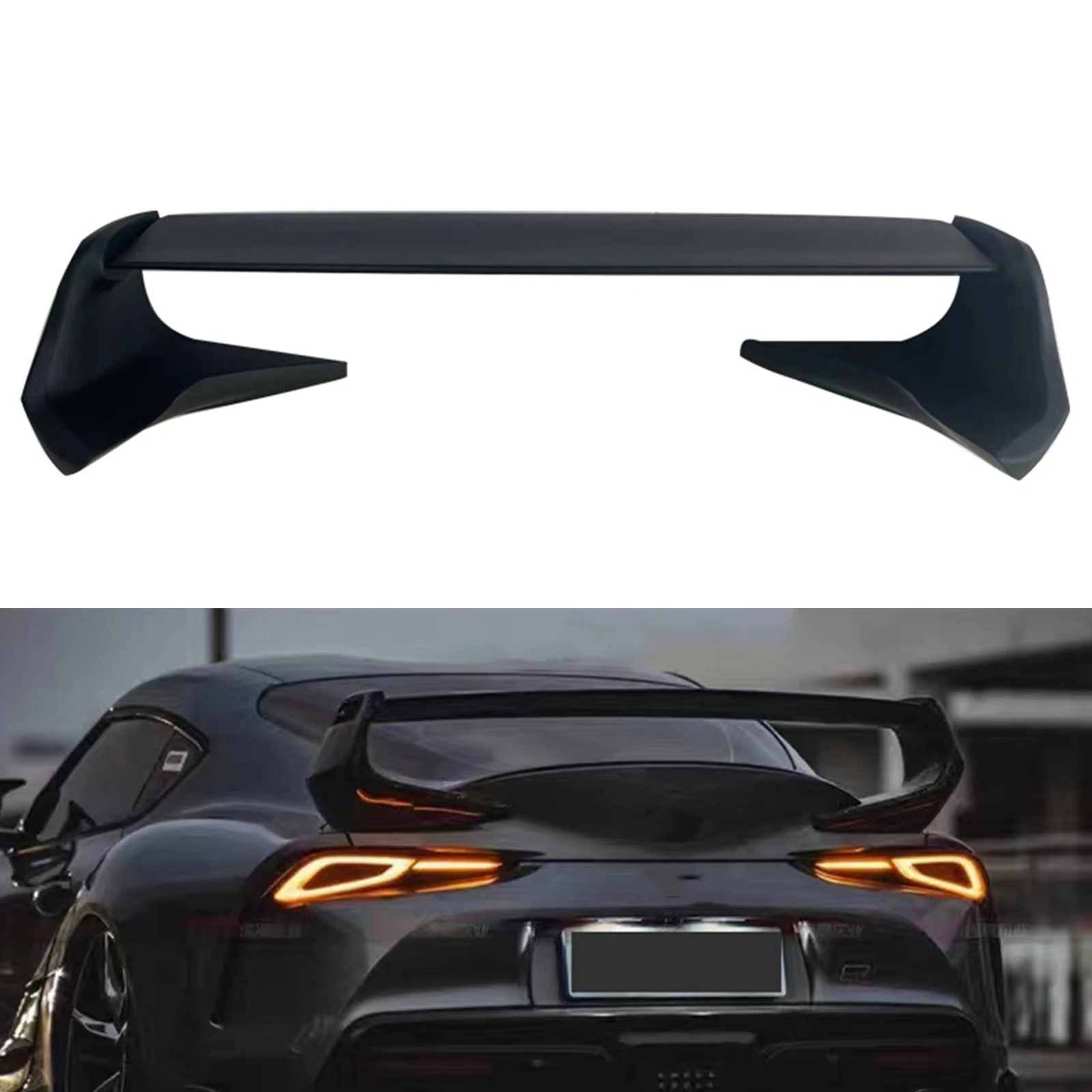 

Внешний разветвитель верхней крышки багажника для Toyota Supra GR A90 A91 MK5 2020-2023