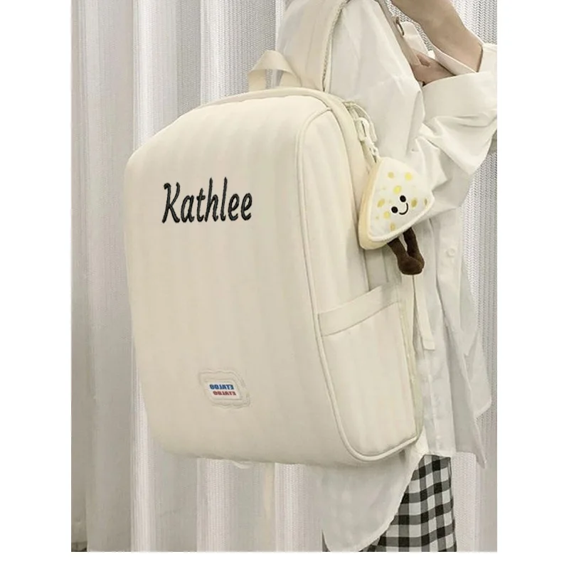 

Personalized Bew Bread Backpack For Middle And High School Students, Backpack For Women, Large Capacity Computer Bag