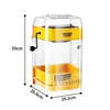 PC housing commercial Popcorn Machine with heating pot 4