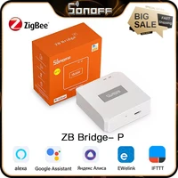 SONOFF Zigbee Bridge Pro ZBBridge-P Esp32 Smart Home Hub Allow 128 Sub-device Support EWeLink APP Alexa Google Home Smartthings 1