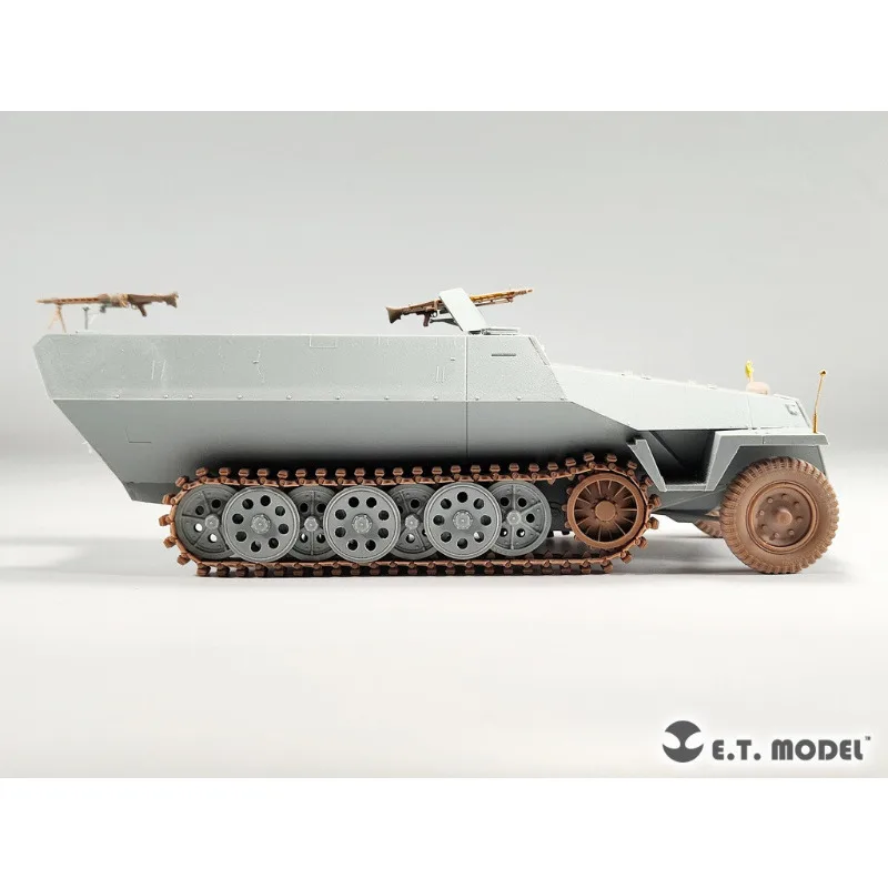 3D 프린트 1/35 독일 Sd.kfz.251/Sd.kfz.11 스프로킷 및 트랙 링크(초기형) 모델 액세서리 수지 부품 조립 취미 DIY