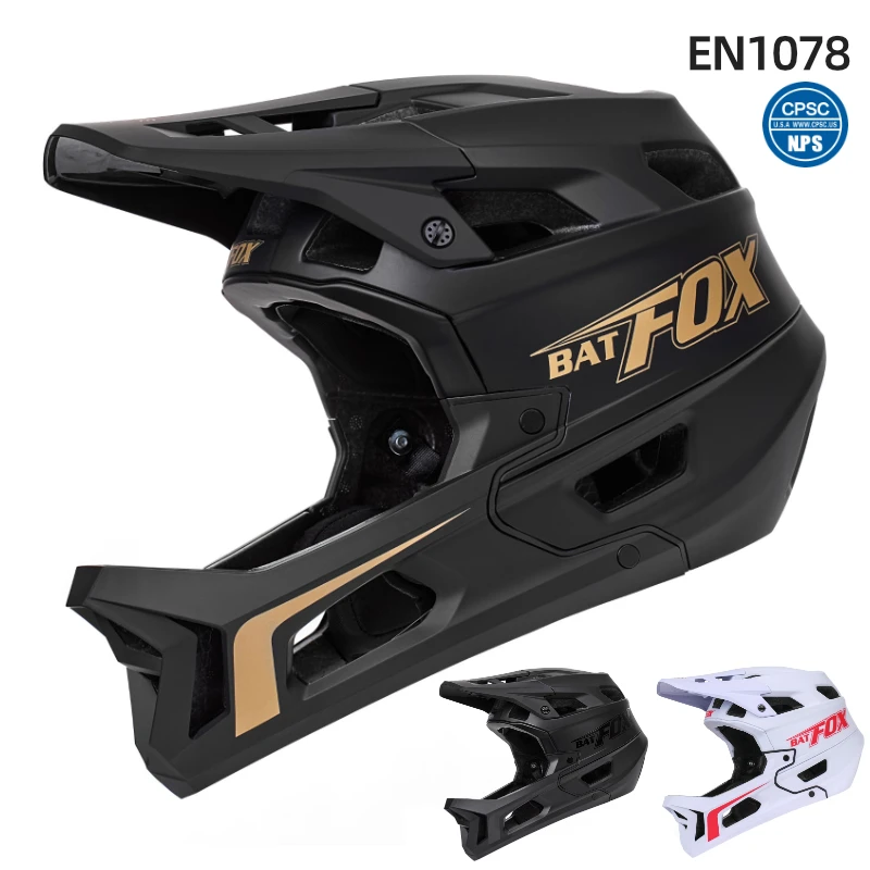 

Mountain bike off-road full helmet Mountain motorcycle bicycle helmet Ultra light comprehensive safety helmet