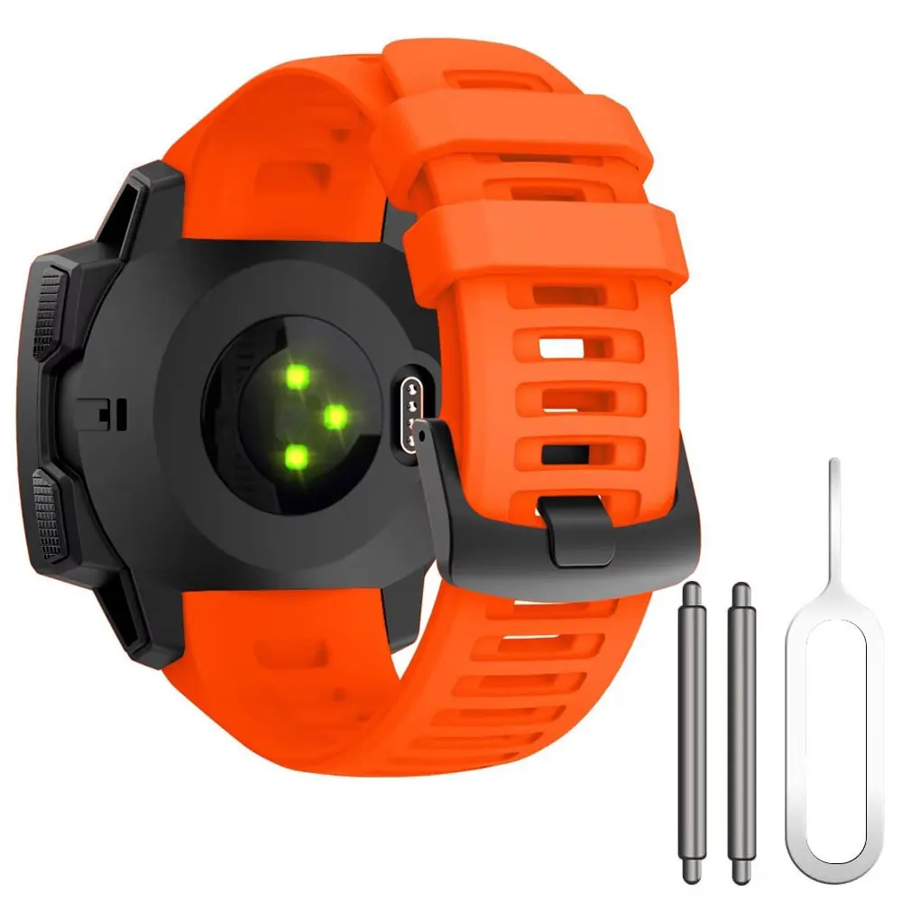 Silicone Strap 22mm Watchband Replacement Bracelet