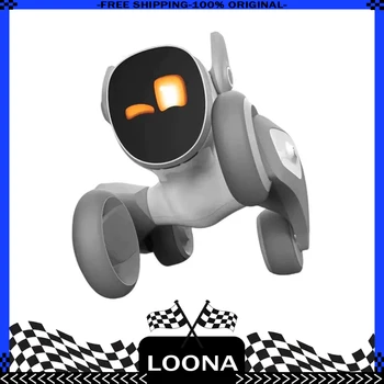 Loona Smart Robot Dog Simpatici robot emozionali intelligenti accompagano la macchina vocale compatibile con monitor personalizzato Regali giocattolo elettronico