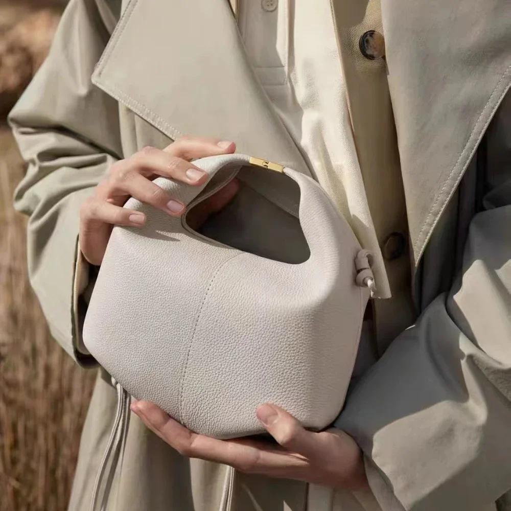 French niche bento foreskin women's bag single shoulder crossbody high-end feel bag convenient storage bag 3