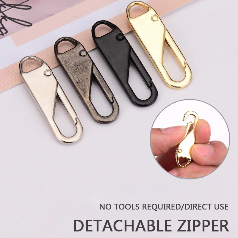 5PcsEasyRepairZipperDetachableZipperRepairKitClothingBroken