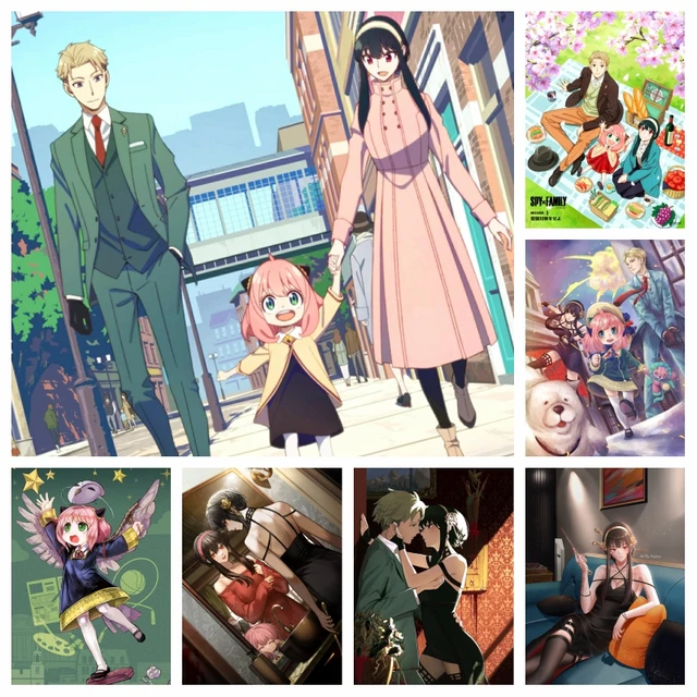 Spy X Family Anime Diamond Painting Art Loid And Yor Forger