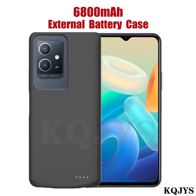 

6800mAh Portable Battery Charger Cases For Realme V25 Power Banks Battery Charging Case Battery Case For OPPO Realme V23