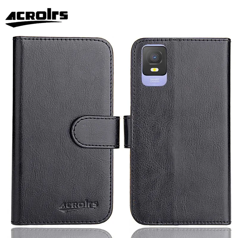 Custodia Tcl 403 6 "6 Colori Flip Fashion Personalizza Custodia In Morbida Pelle 403 Tcl Custodie Esclusive Per Telefono