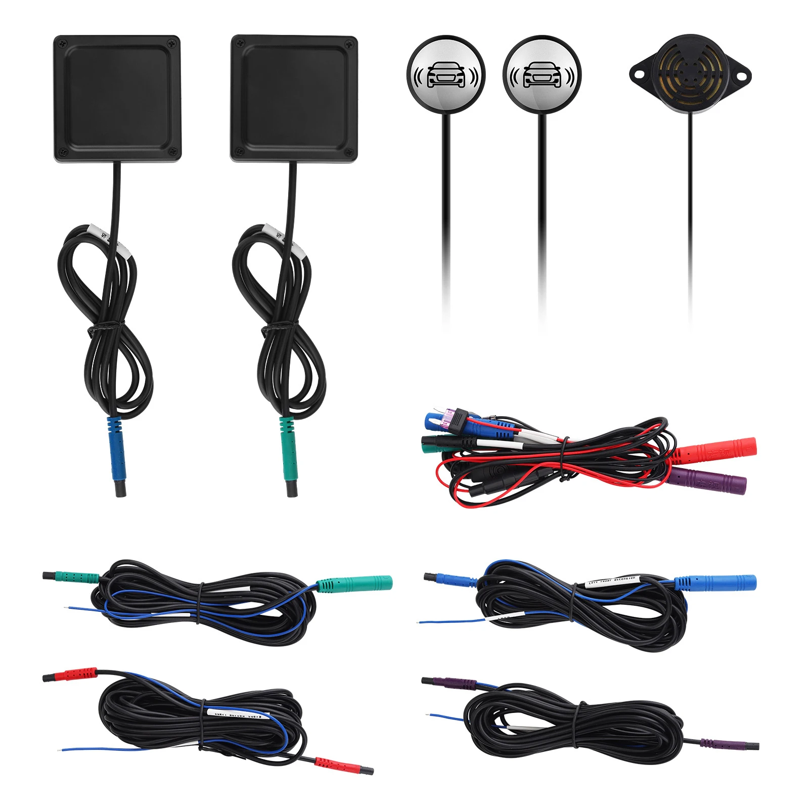 

Universal 24Ghz Millimeter Wave Radar BSD Car Blind Spot Monitoring System Detection 50M Change Lane Aided Parking Sensor