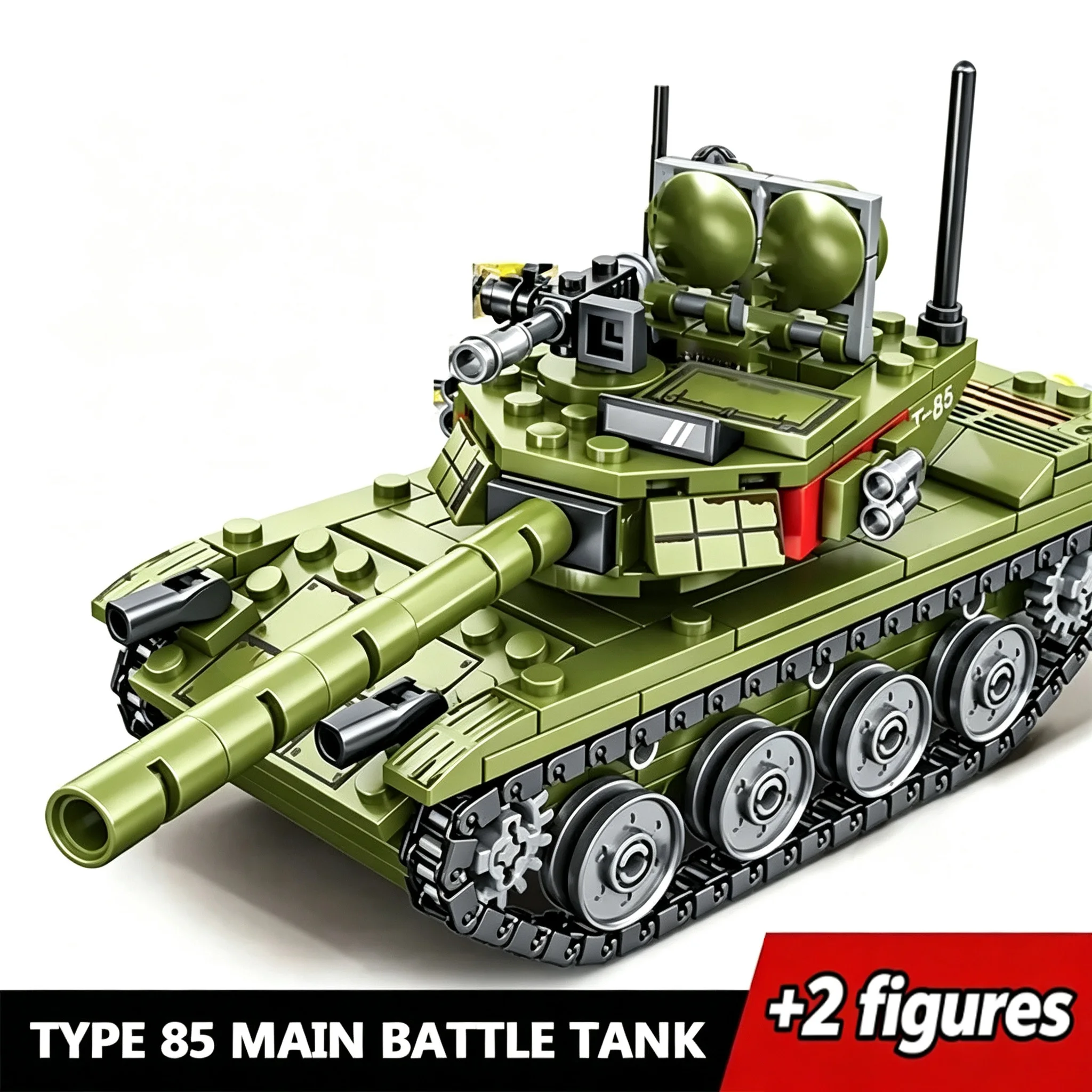 Military Series Armored Vehicle Building Blocks Toy - Perfect Holiday Gift
