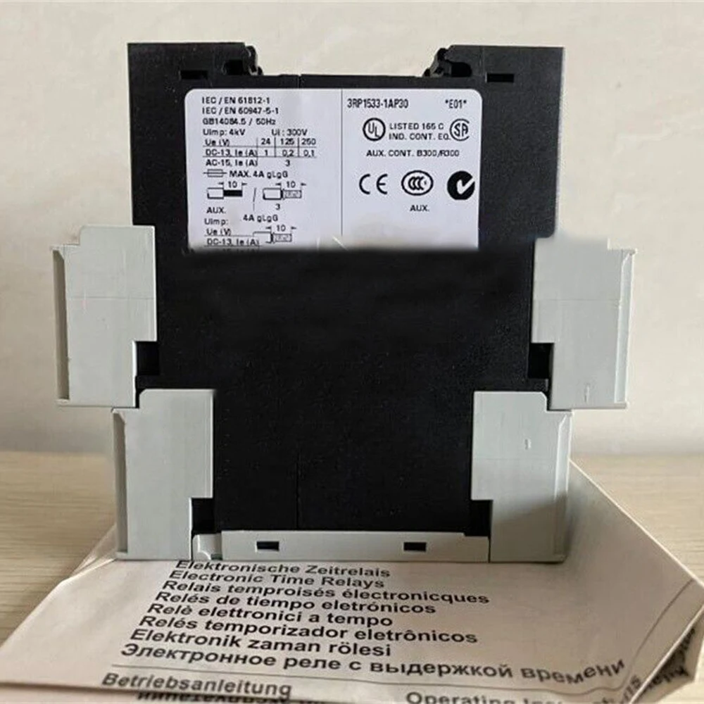 Nuovo Per Modulo Relè A Tempo Siemens 3Rp1533-1Ap30 200-240V In Scatola