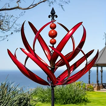 Metal Wind Spinner Rotating 1