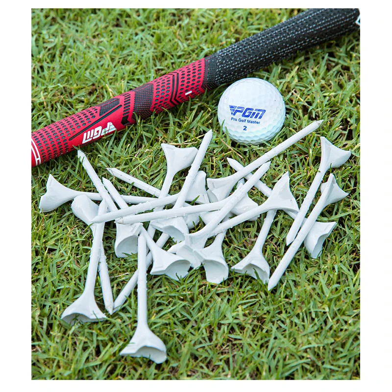 10° 20 Pcs 1 Box Golf Tees Durable Plastic Golf Ball Holder Increases Speed Golf Training Ball Tee With Golf  Accessories