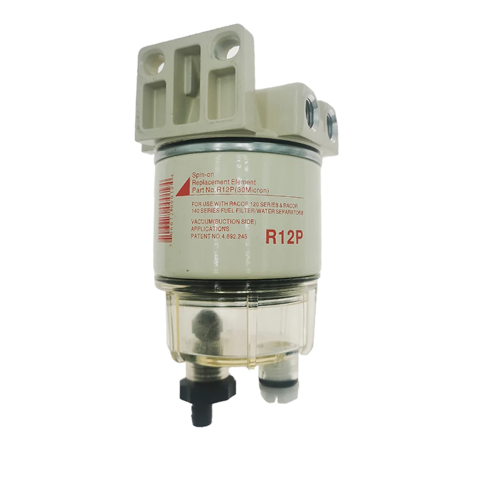 R12P Replacement Fuel Water Separator Filter Motor Truck For Racor Parker (Colour: R12P Part Parts 1