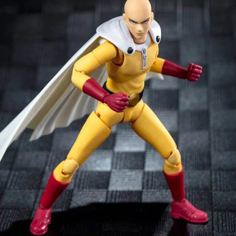 Фото В наличии дазин/отличные игрушки/GT One Punch Man Сайтама Genos Garou Sonic 1/12 14 см/5,5 дюйма SHF/S.H.F ПВХ Модель экшн-фигурки №5