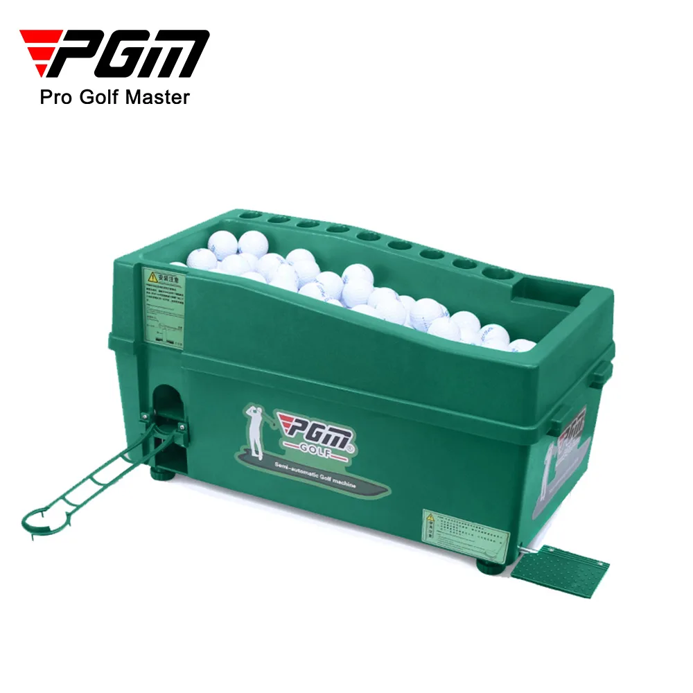 

PGM Automatic Golf Ball Dispenser Golf Ball Machine with Golf Clubs Holder Phone Holder Golf Training Accessories for Golf Train