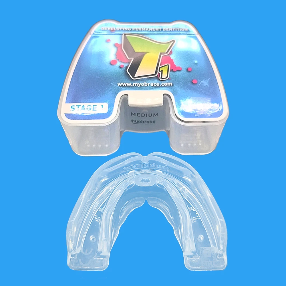 Deep Bite Dental Ortodontico Teeth Trainer T1 Myobrace Dental Ortodontico Brace T1 Teeth Crowding Mrc T1Dental Trainer Appliance