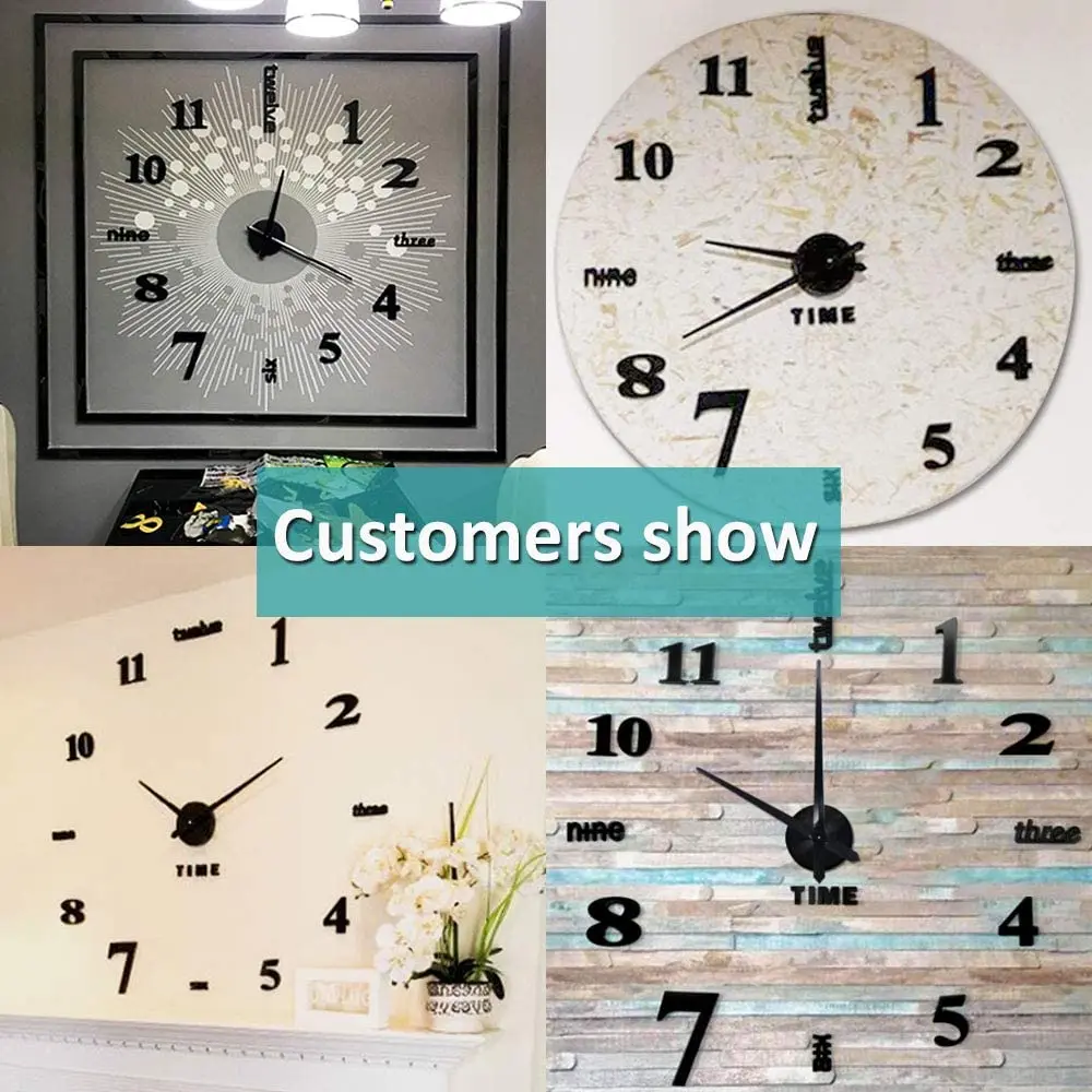 Reloj de pared saatrtive grande 3d para cocina, Relojes de pared saatrous  Vintage, muebles gigantes, paredes saatre, Exsuryse - AliExpress