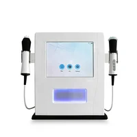 Dosettes de blanchiment de la peau de Salon 3 en 1 Co2 oxygène rajeunissement de la peau hydrate Portable bulle d'oxygène oxygène Hydro Machine faciale 4