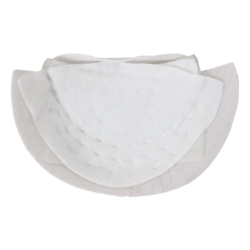 10/20/40pair 35mm White Black Decorative Big Shoulder Padded for Blazer Clothes Fashion Dress Sewing Shoulder Pads