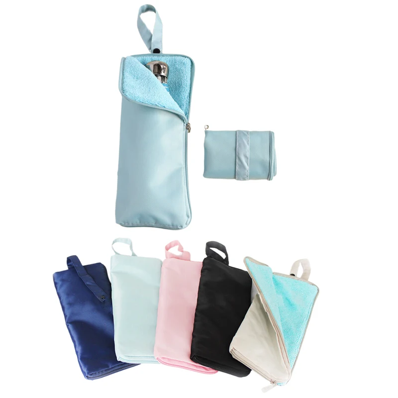 Go Out Waterproof Storage Bag Small Fresh Print Pattern Umbrella Storage Case Clutch Type Absorbent Folding Umbrellas Bags
