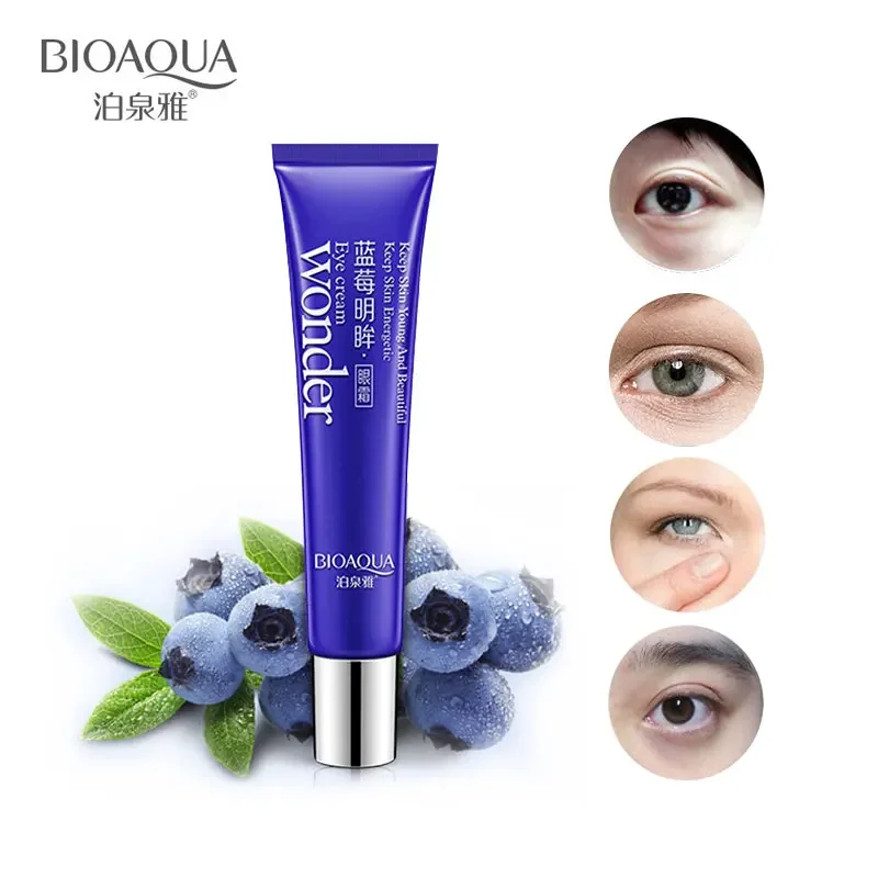 

BIOAQUA Blueberry Lighting Eyes Gel Anti Wrinkle Eye Cream Anti-Puffiness Dark Circle Anti-Aging Moisturizing Eye Creams