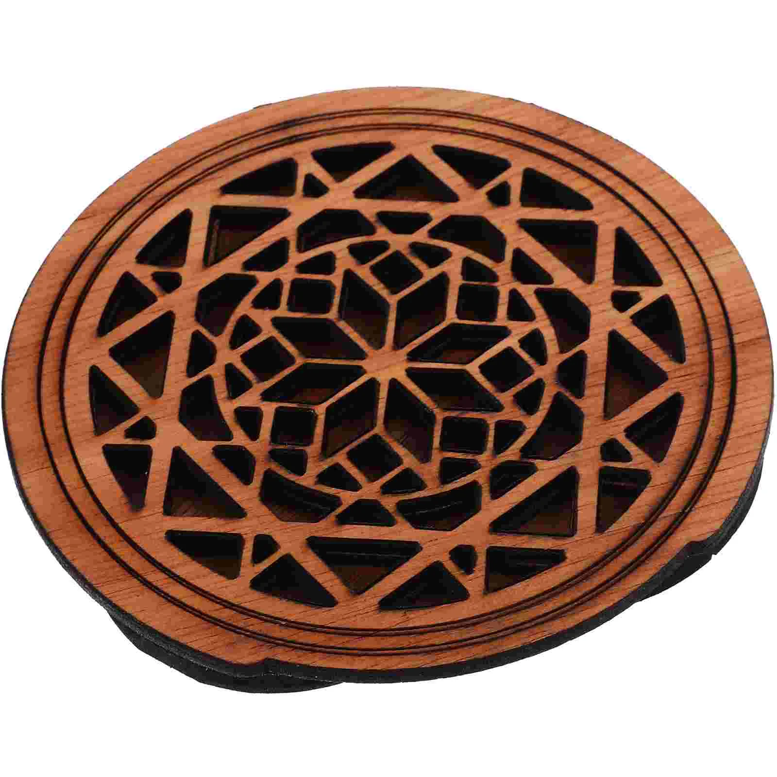 

Guitar Sound Hole Cover Wood Soundhole Covers for Guitars Parts Ballad Resonator Screen Insert Feedback Muter