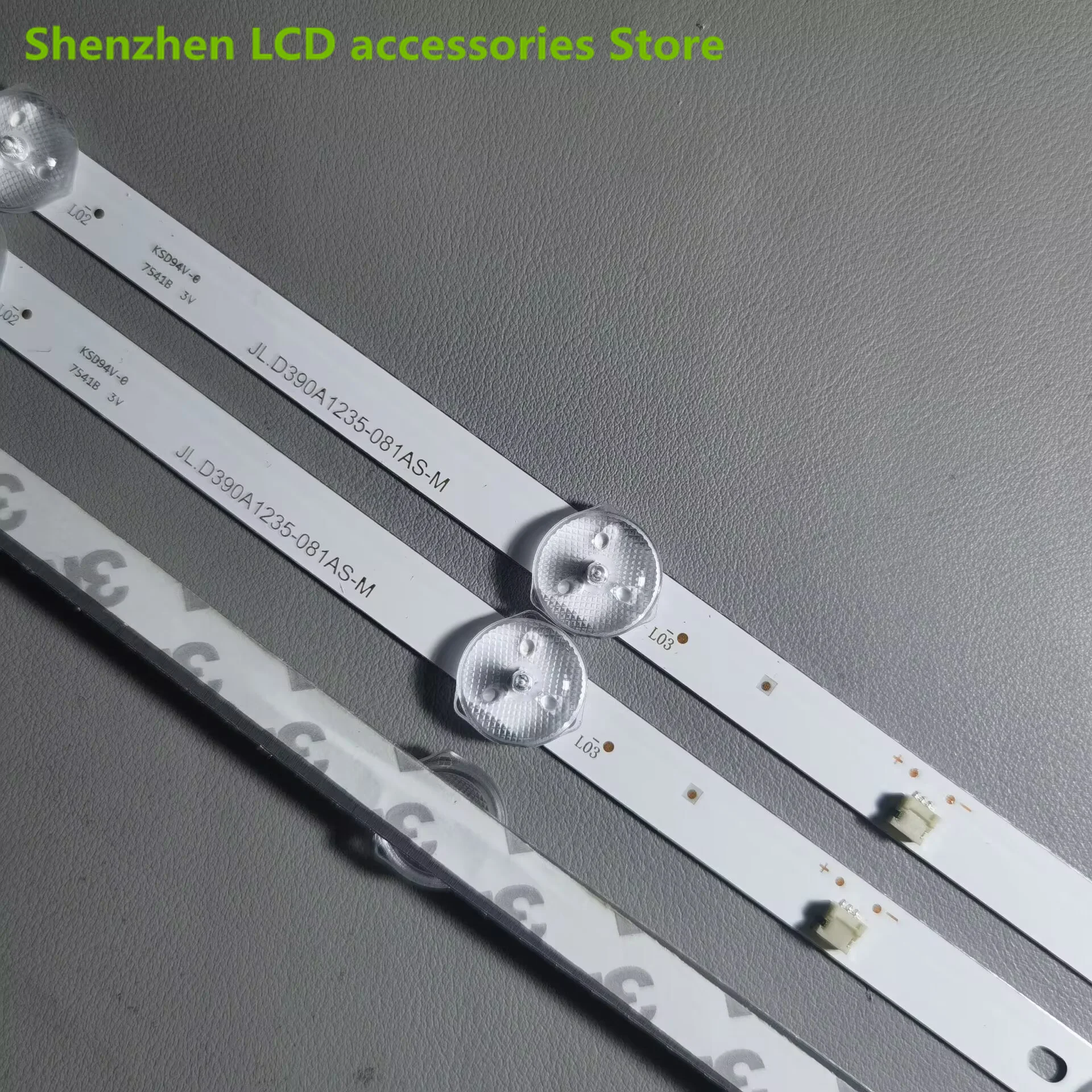 Suitable for SUNNY SN039DLD12AT071 TV backlight strip JL D390A1235-081AS-M HL-2A390A28-1001S-03  695MM 10LED 3V 2