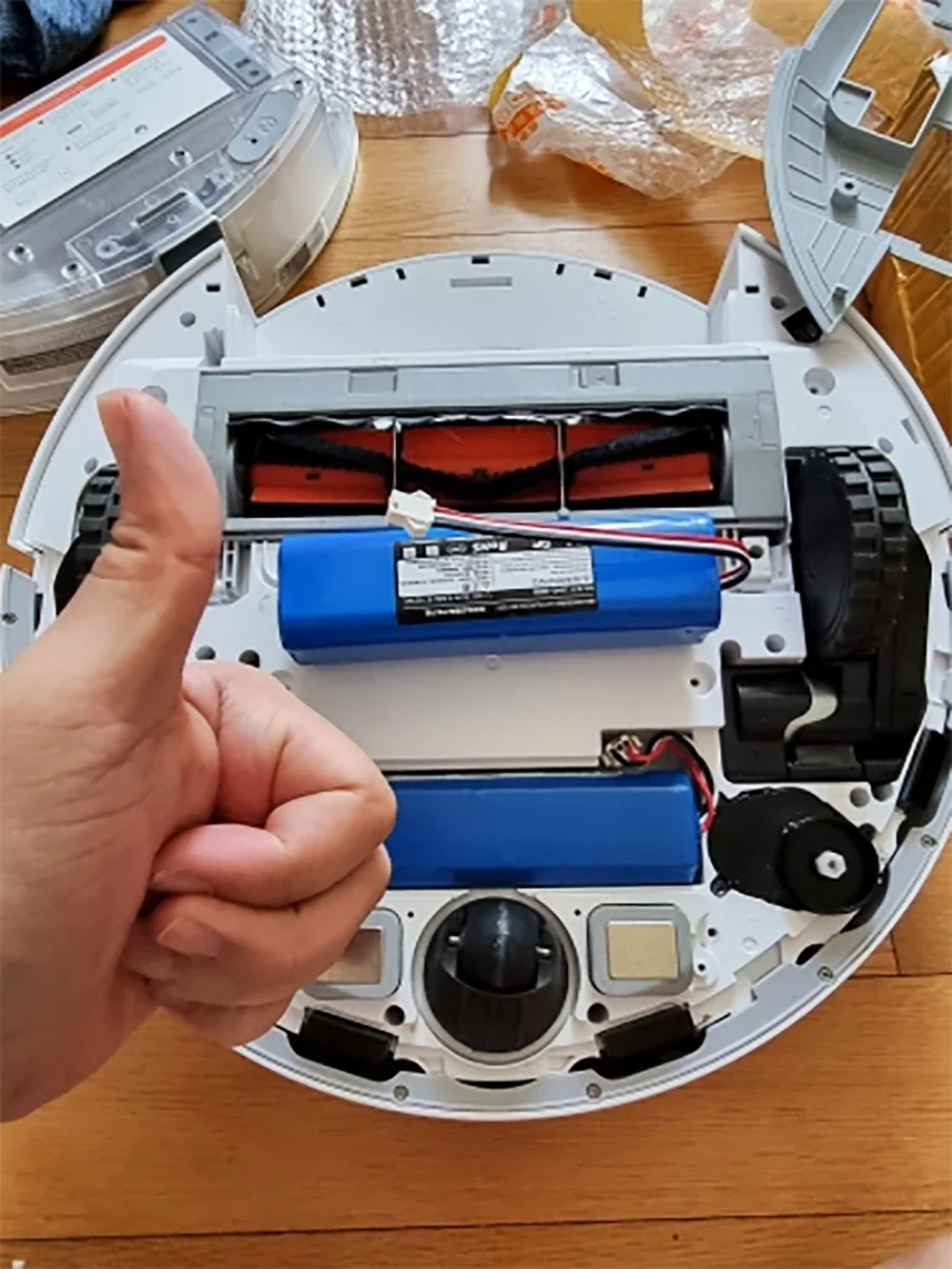 12800mAh For XiaoMi Lydsto R1 Rechargeable Li-ion Battery Robot Vacuum Cleaner R1 Battery Pack